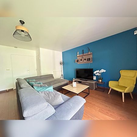 Le Duplex Chessy - 15Min From Disneyland - 2 Private Parkings - Garden - Kingsize & Queensize Bed - Supermarket Behind The House מראה חיצוני תמונה